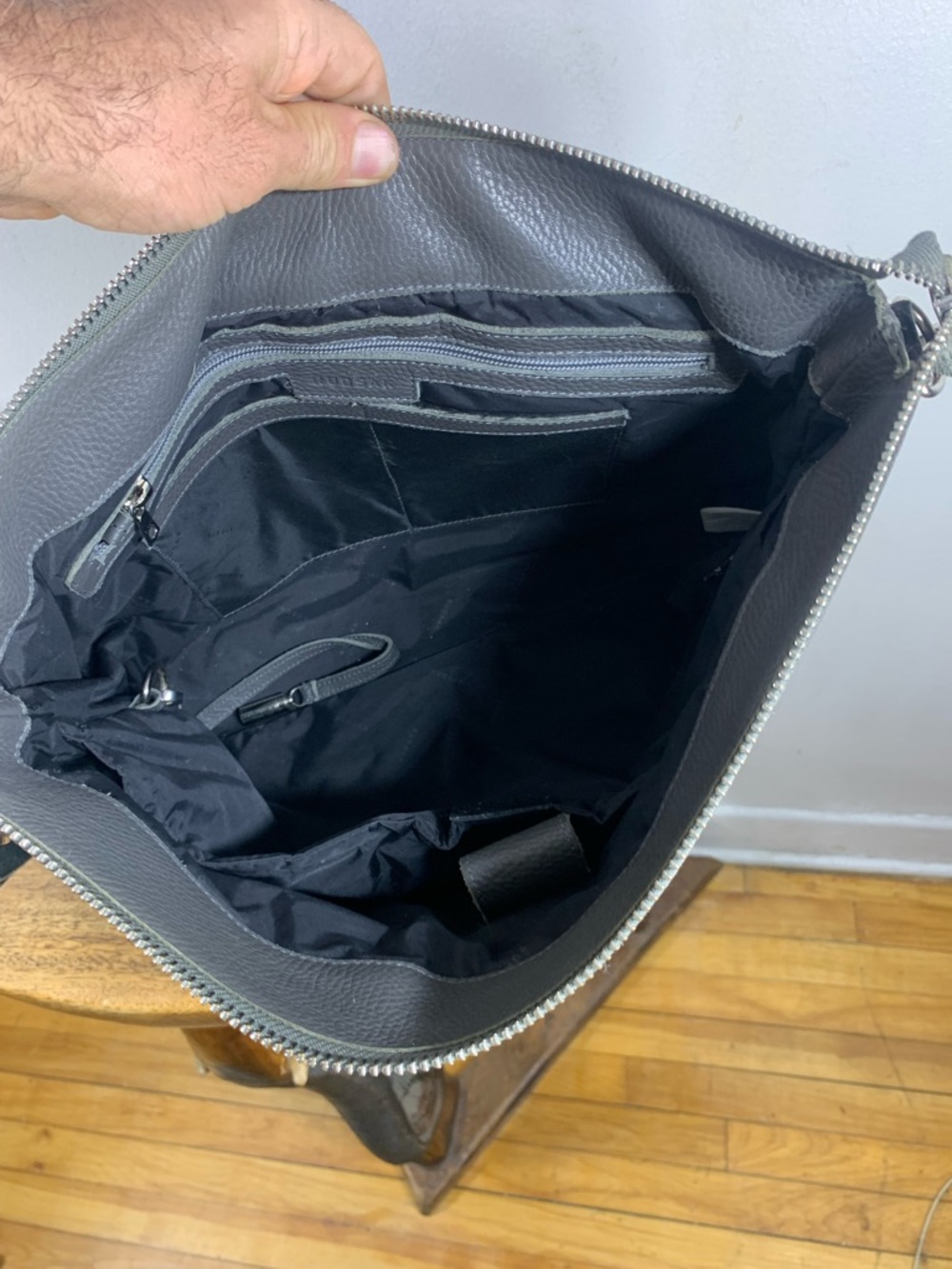 Rudsak made in Canada large unisex computer leather bag - Picture 14 of 14